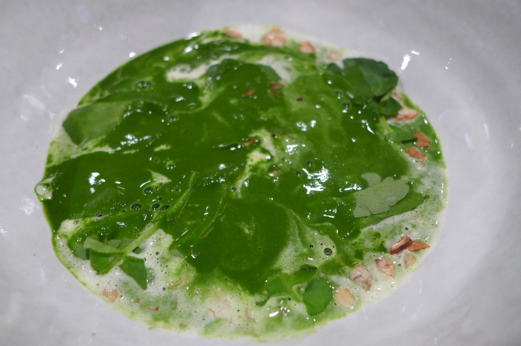 Velouté de cresson au hareng © GP