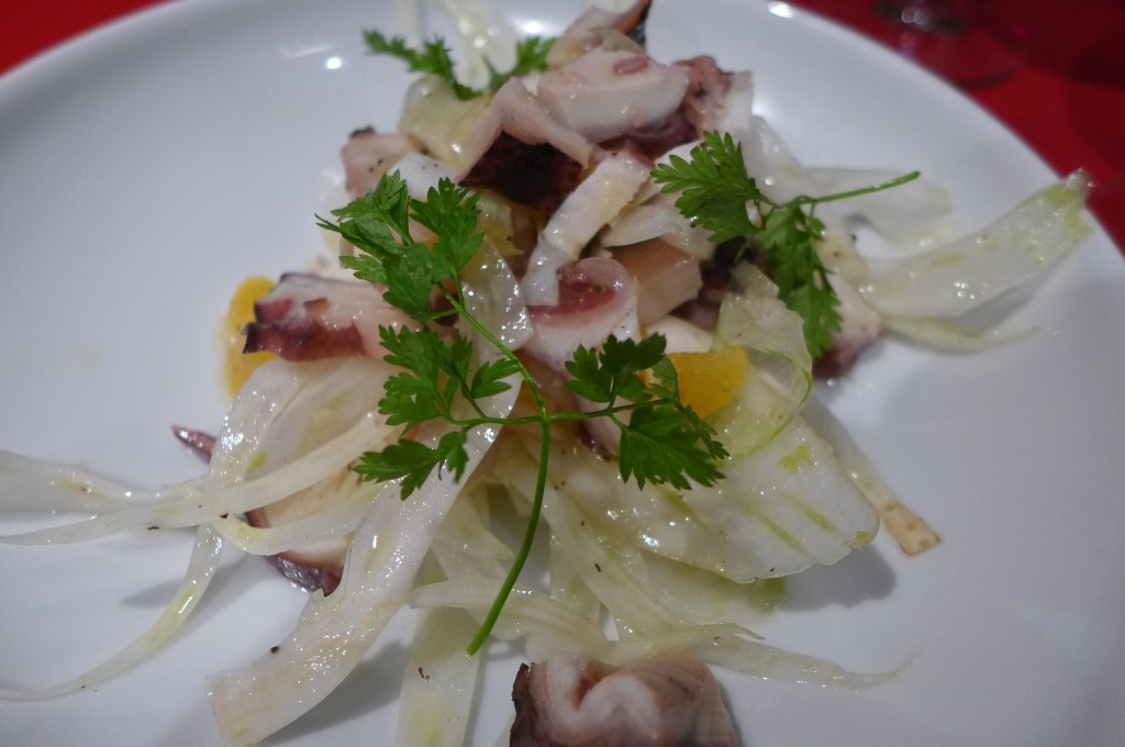 Salade de poulpe © GP