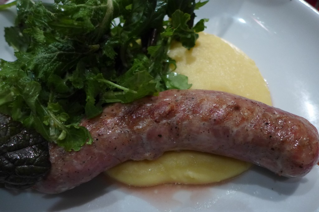Saucisse au couteau © GP