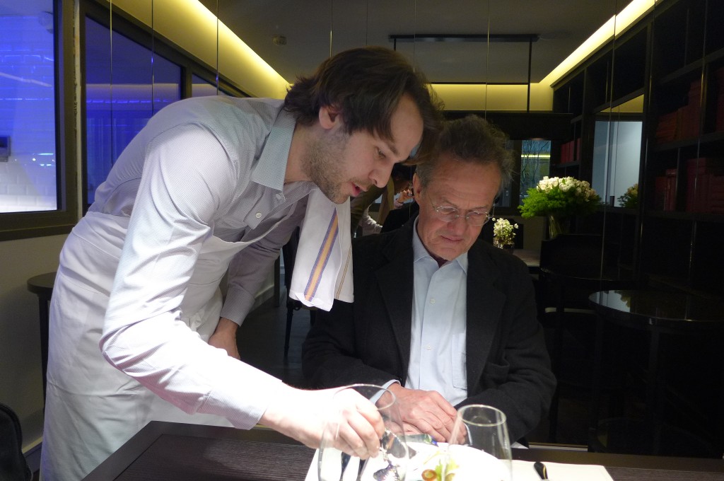 Mathieu Pacaud et Jean-Paul Kauffmann © GP
