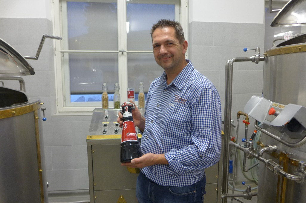 Arno Pauli et sa bière © GP