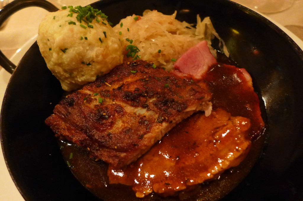 Cochon de lait, choucroute, knödel © GP