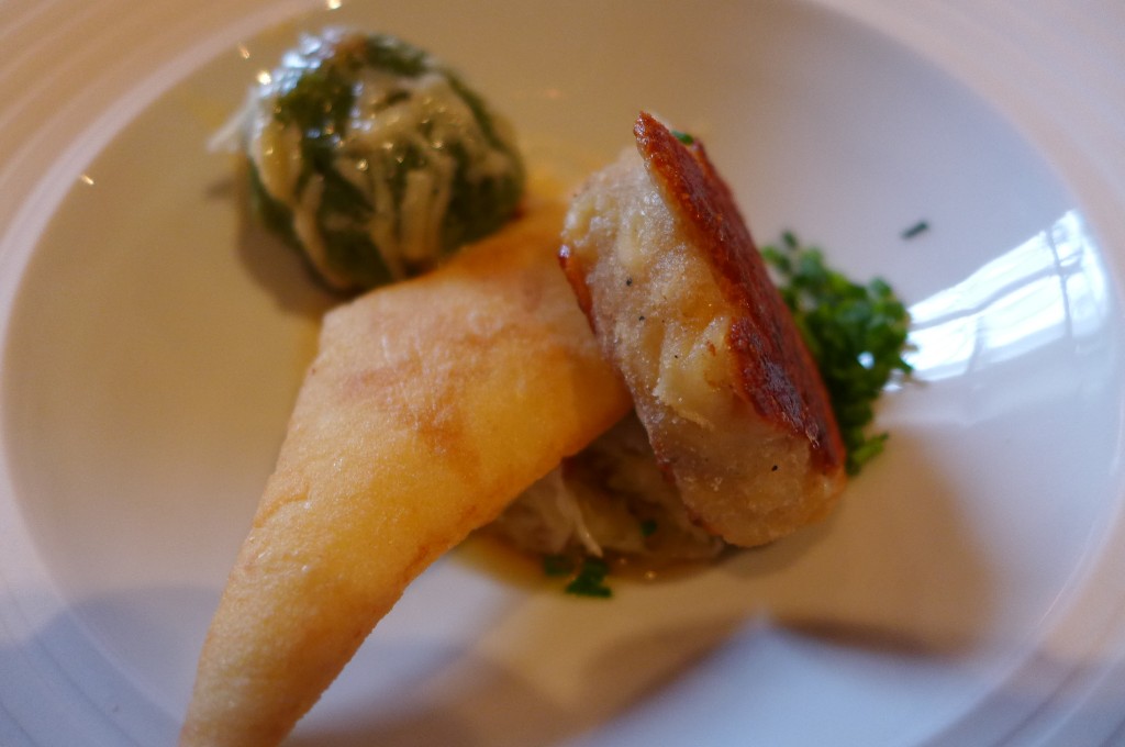 Quenelle d'épinard © GP