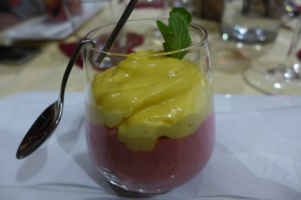 Espuma mangue framboise © GP