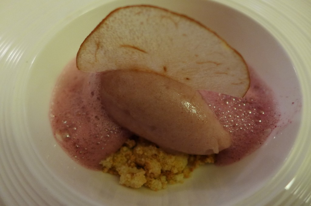 Sorbet poire vin chaud © GP