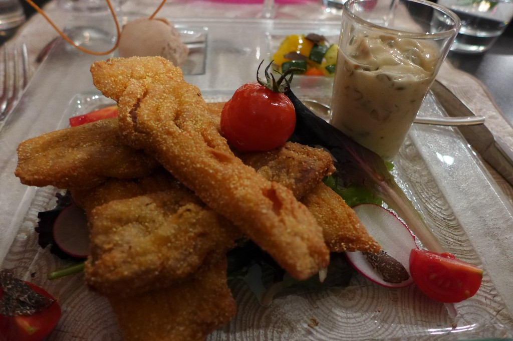 Filets de carpe frite © GP