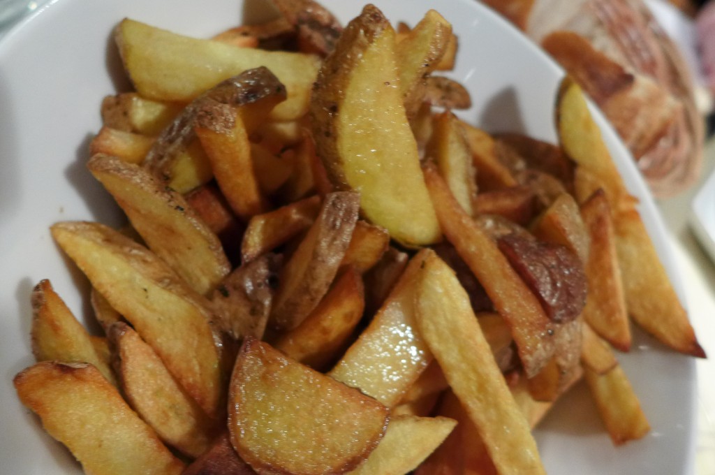 Frites à la peau © GP