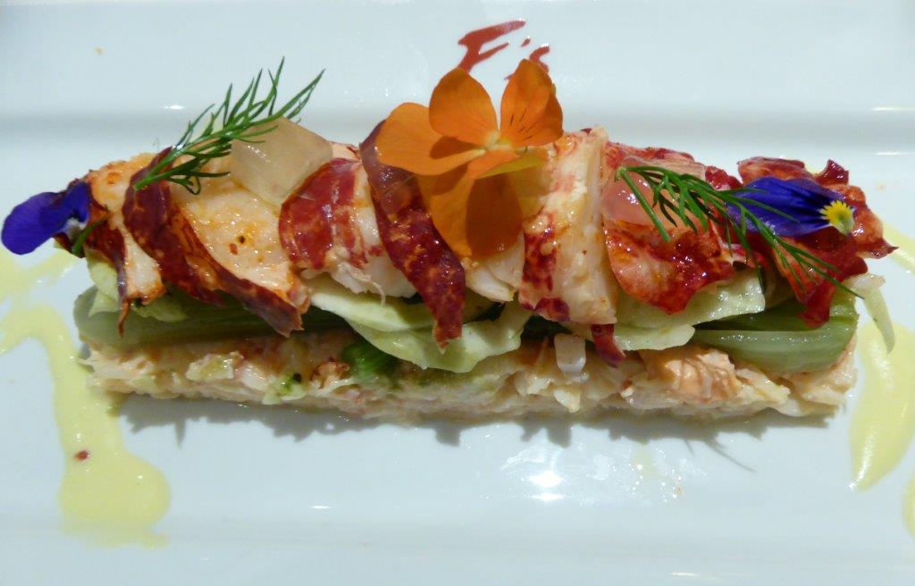 Medaillons de homard bleu © AA