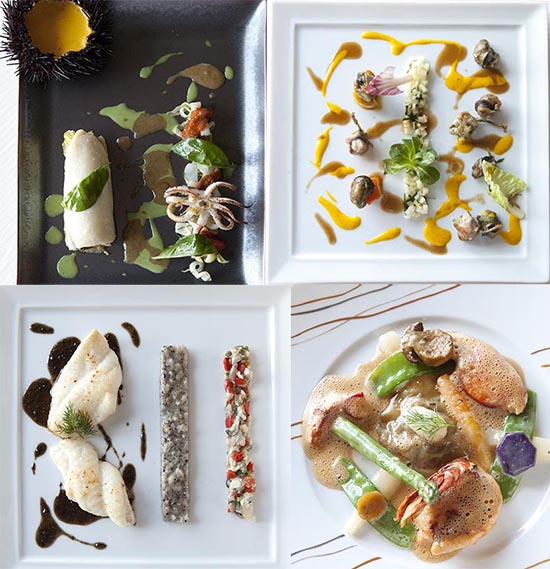 Les plats © Maurice Rougemont