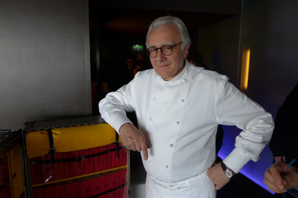 Alain Ducasse à la Tour Eiffel © GP
