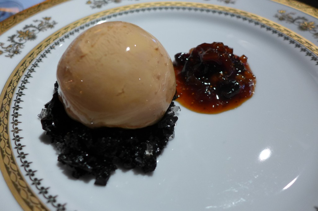 Foie gras en gelée et sa confiture © GP