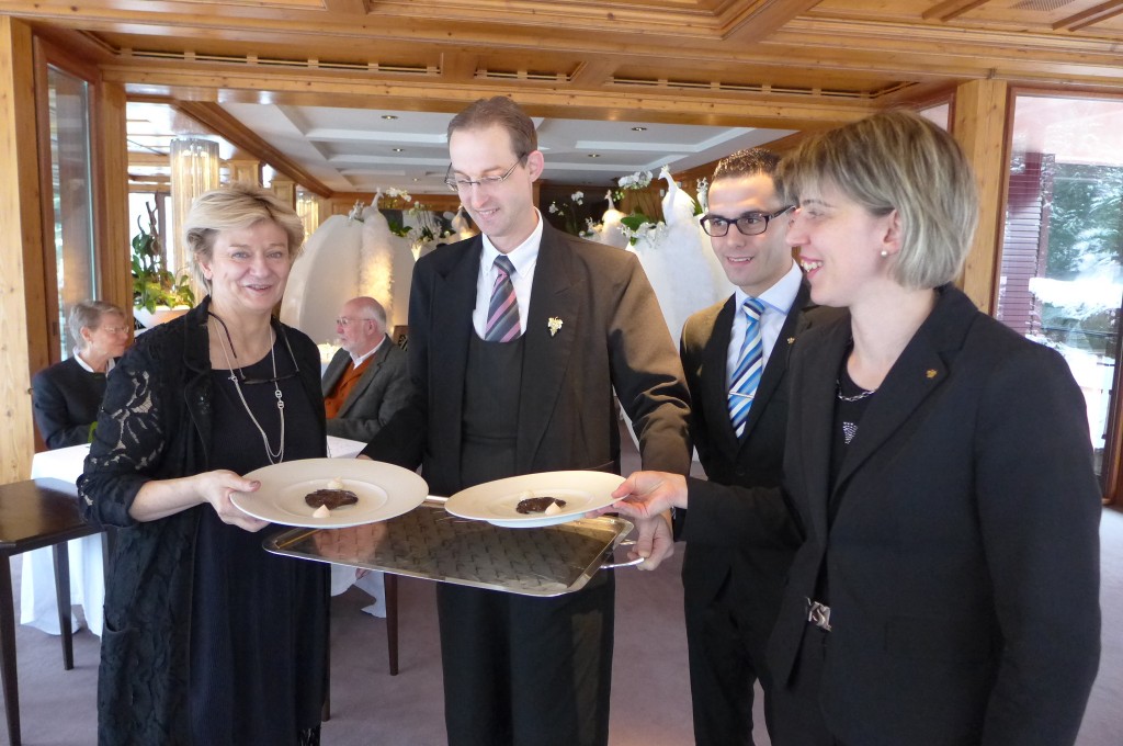 Le service avec Cathy Klein © GP