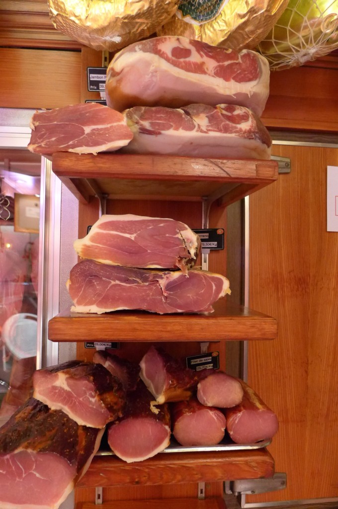 Jambon, mignon de porc © GP
