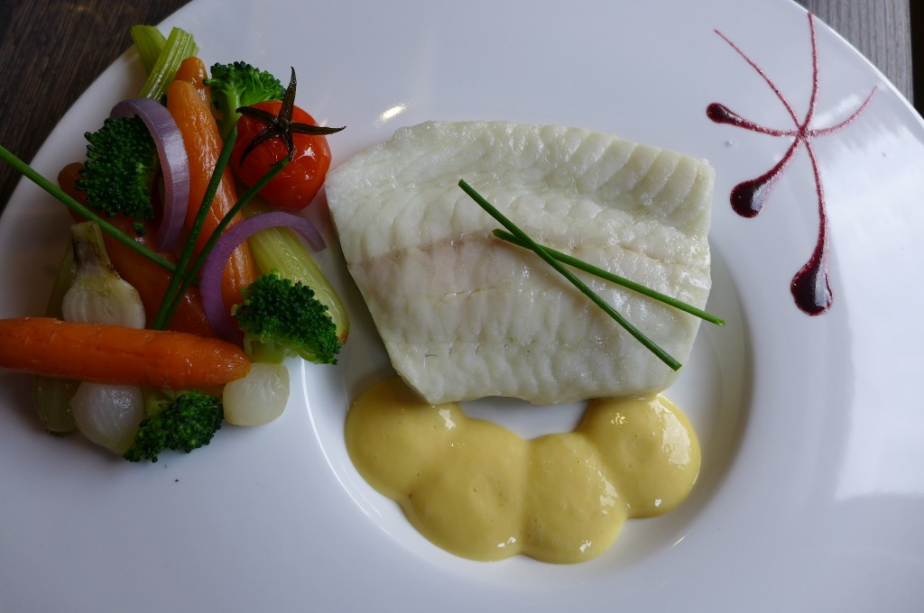 Pavé de turbot hollandaise © GP