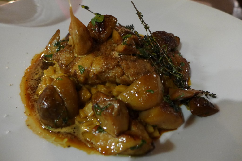 Ris de veau et risotto de crozets © GP