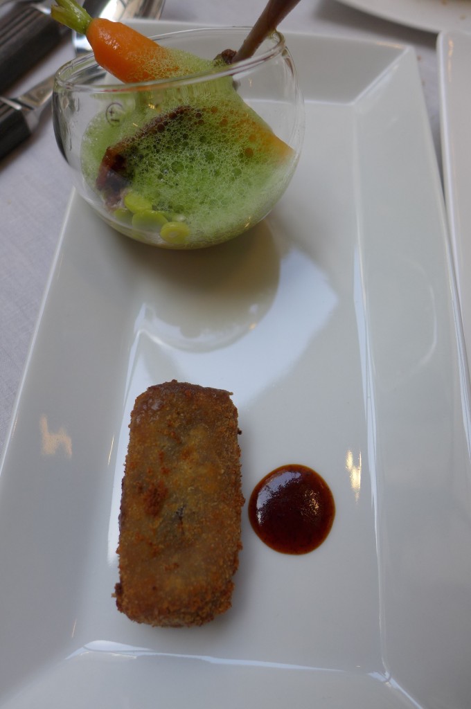 Abattis en croquette, cuisse en ragoût © GP