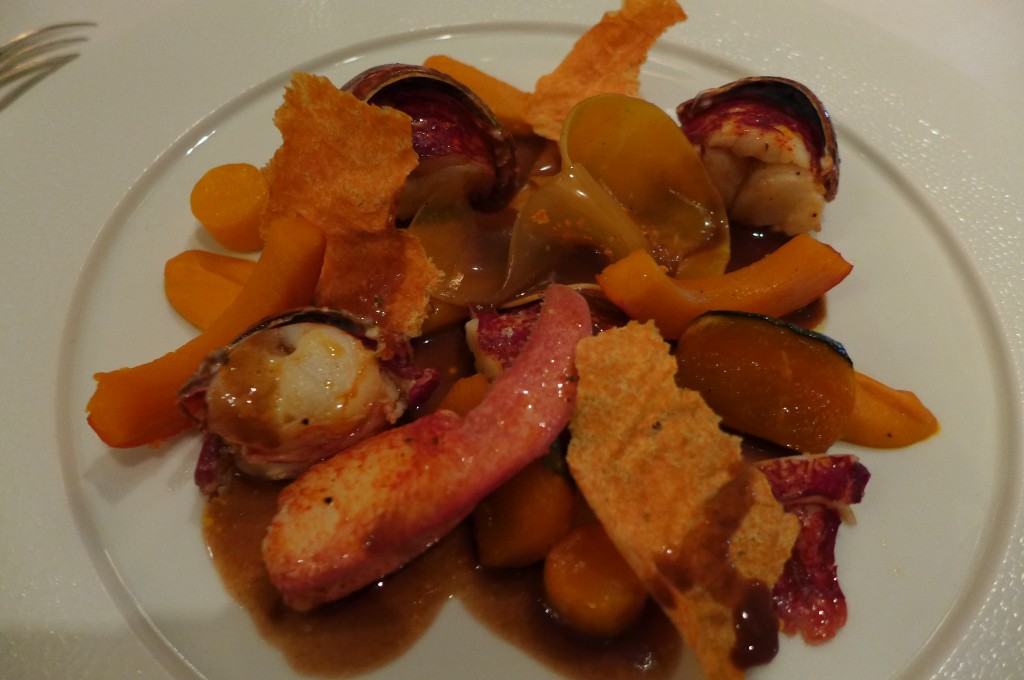 Homard au potiron © GP