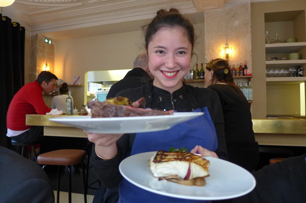 Katia au service © GP