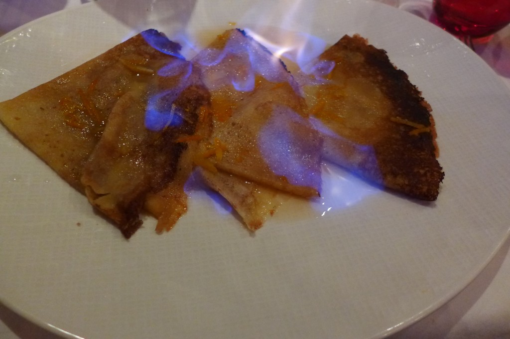 Crêpes au Grand Marnier © GP