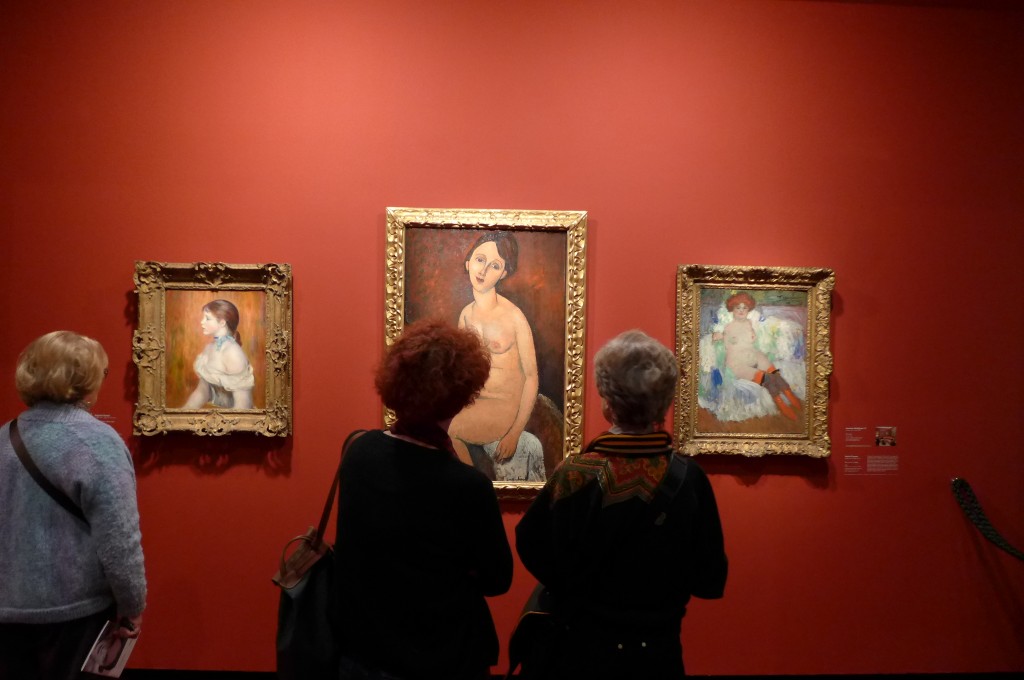 Devant un Modigliani © GP
