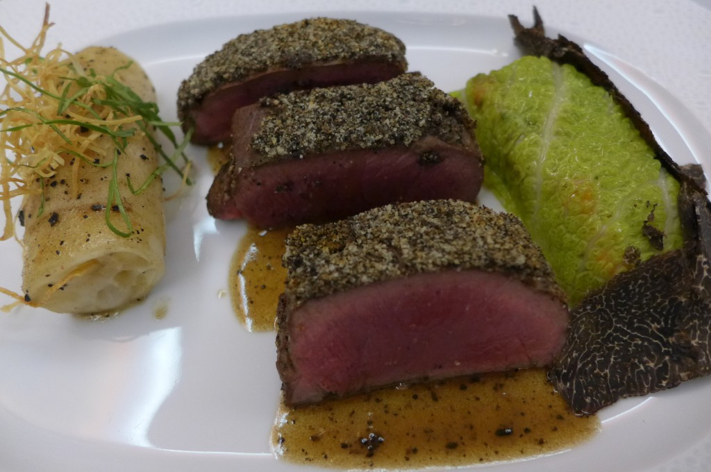 Chevreuil en croûte de truffe © GP