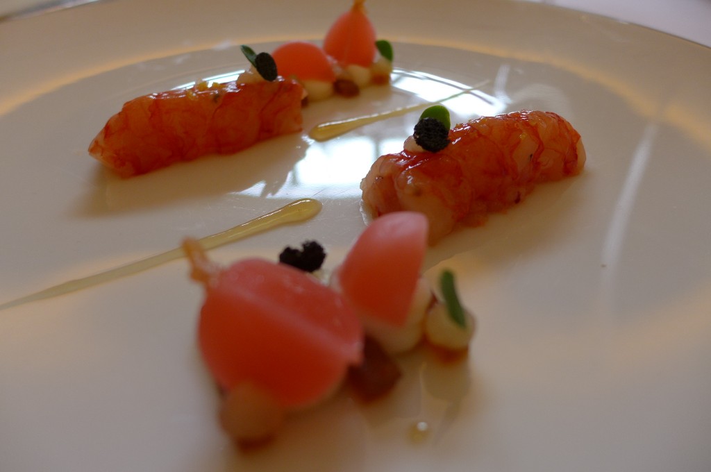 Carpaccio de gambas © GP