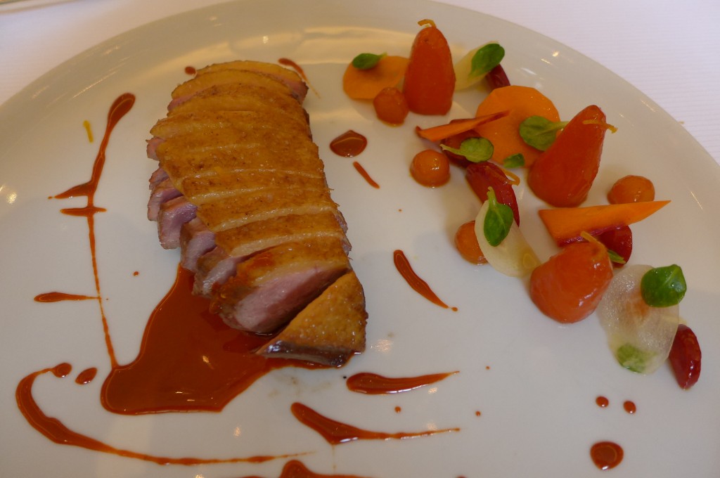 Filet de canette aux carottes de Joël © GP