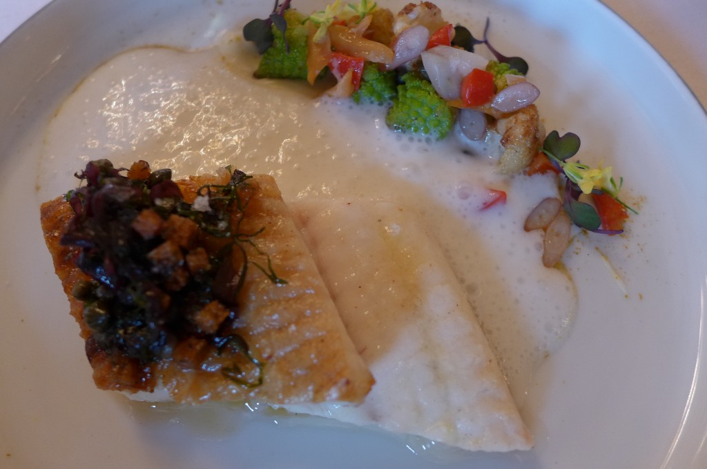 Sole, coquillages, chou-fleur © GP