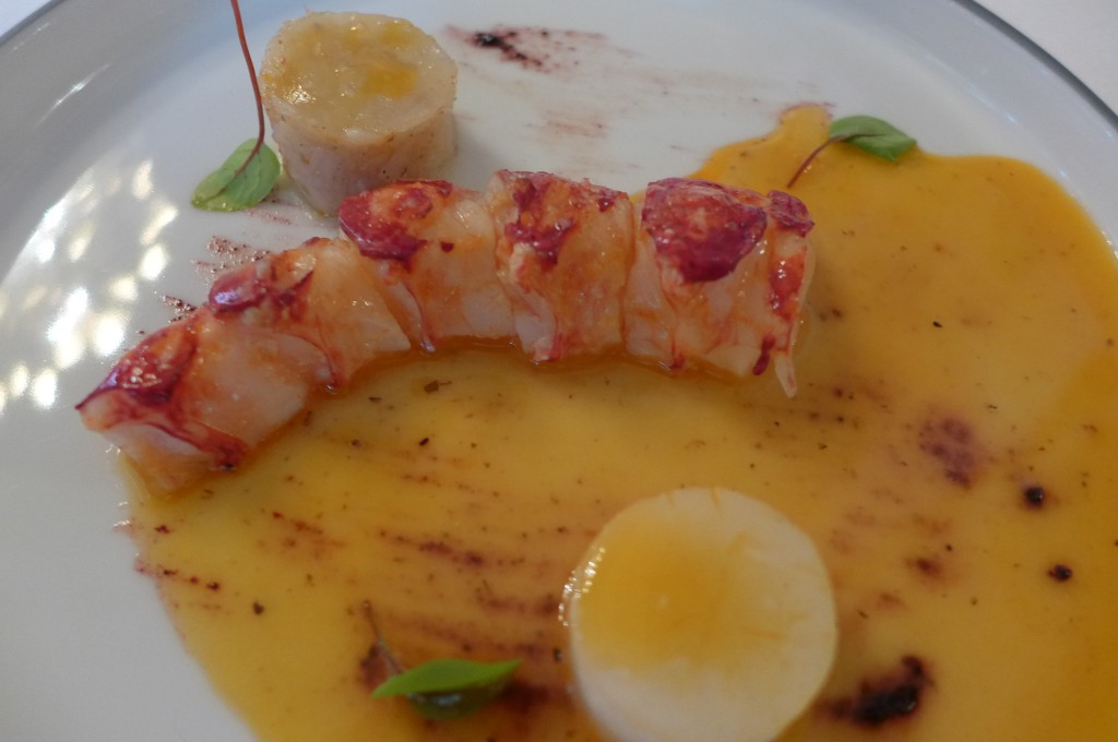 Homard, topinambours © GP