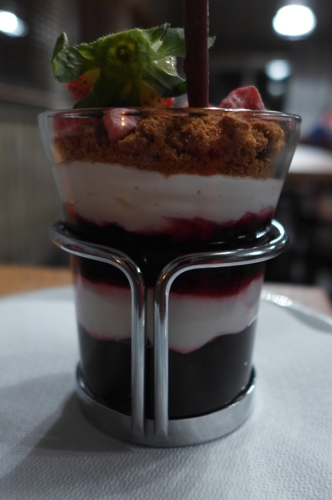 Tiramisu aux myrtilles © GP
