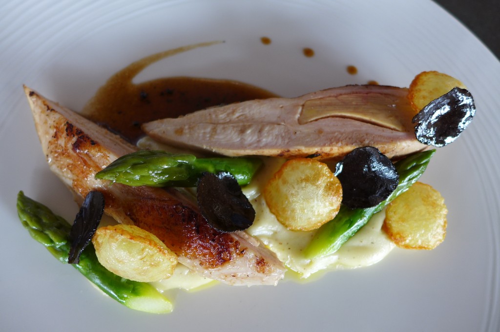 Volaille farcie au foie gras © GP