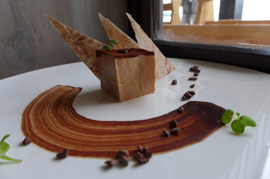 Pressé de foie gras au cacao © GP