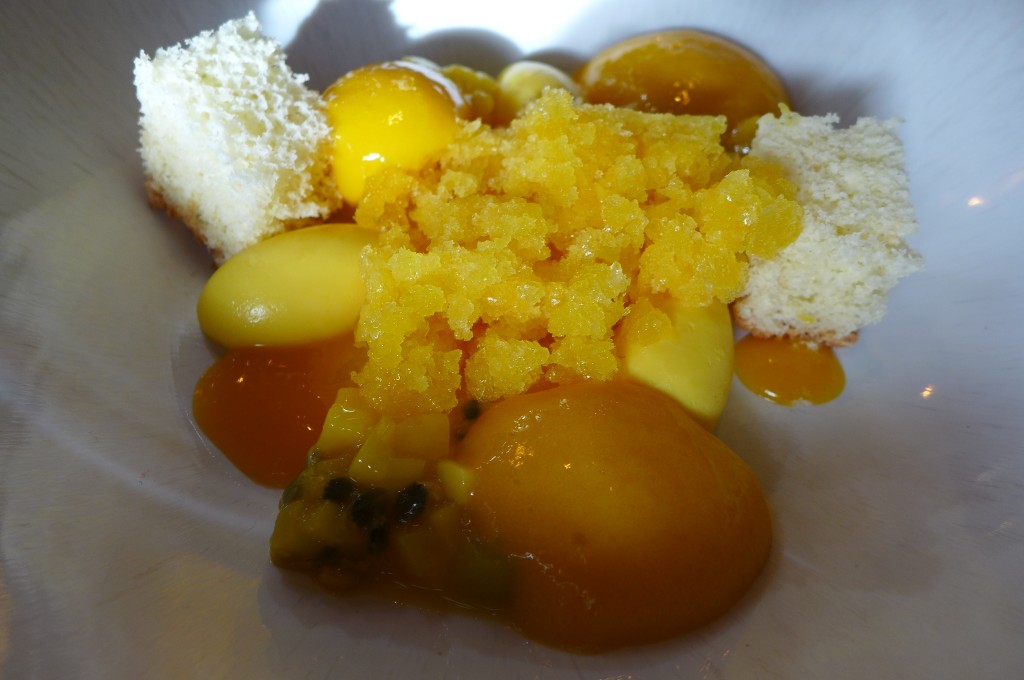 Gâteau de Savoie, mangue © GP