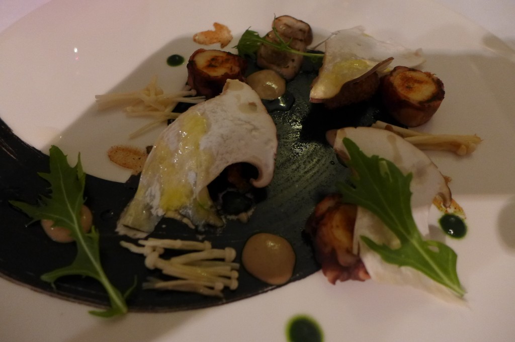 Escargots et poulpe © GP