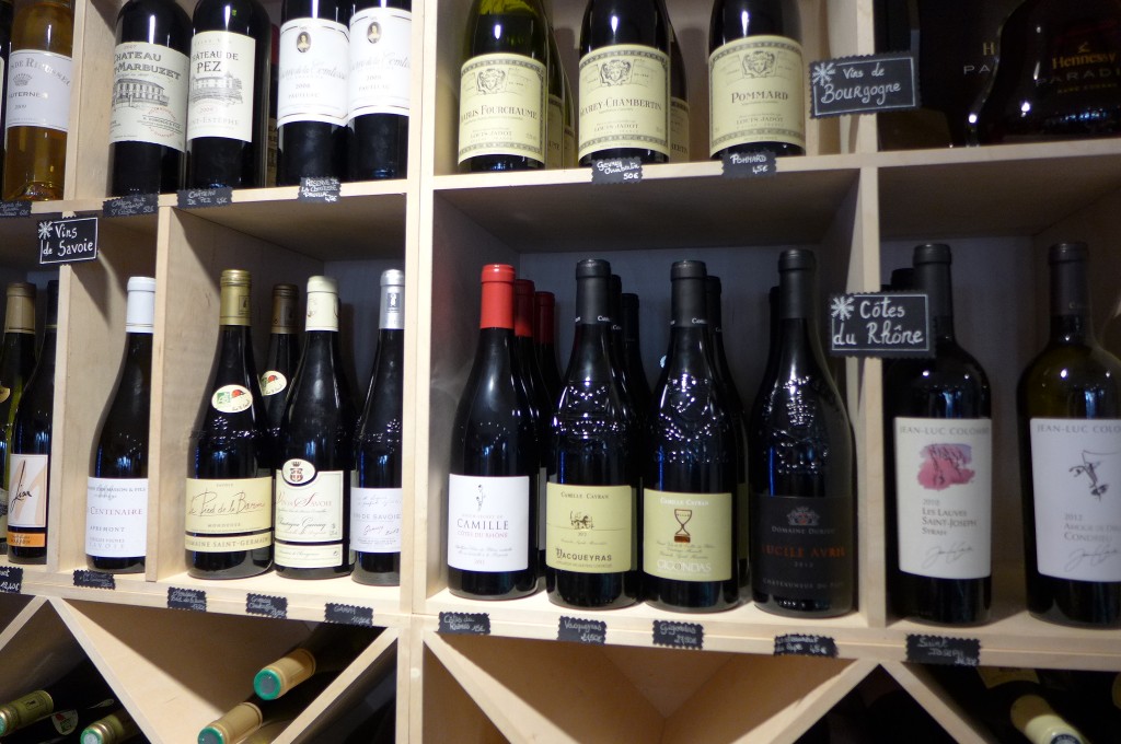 Au rayon vins © GP