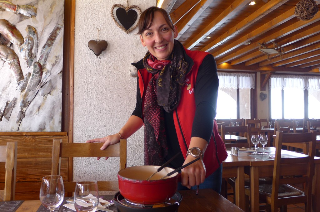 Séverine et la fondue © GP