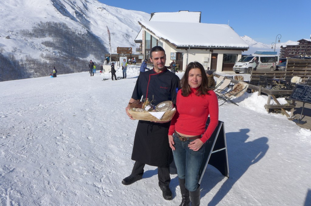 Gwladys et son chef Arnaud © GP