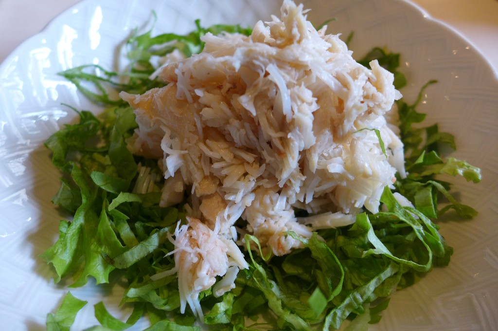 Salade de crabe © GP