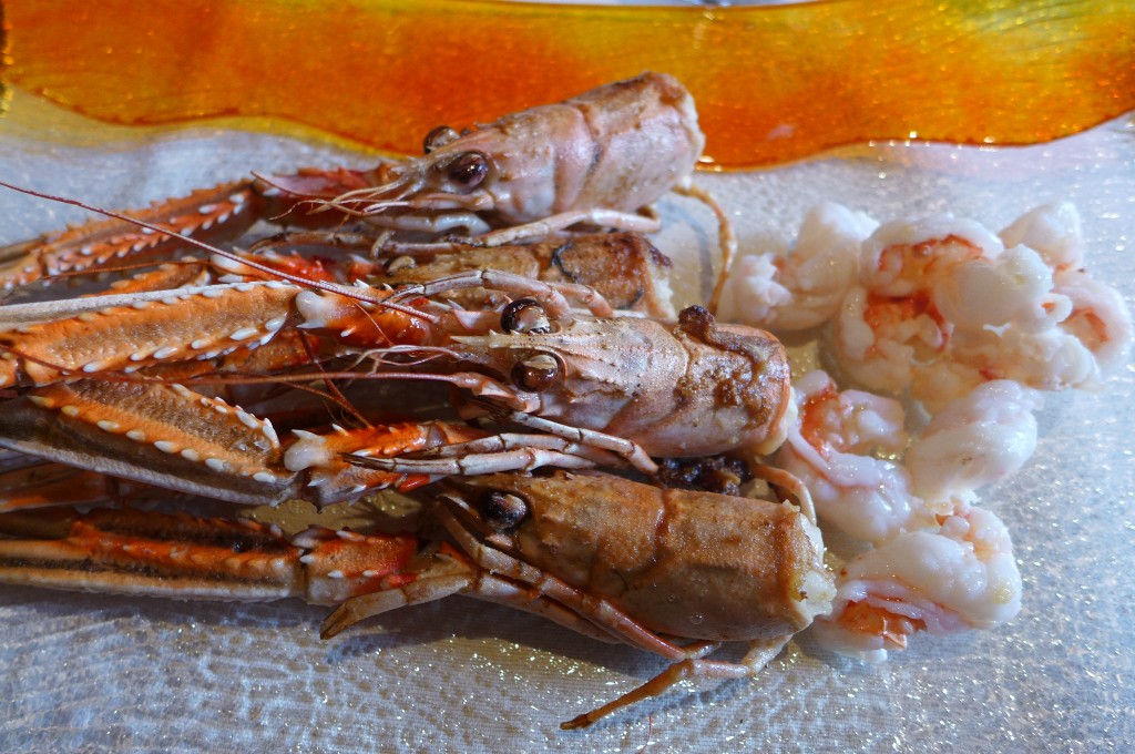 Langoustines soufflées © GP