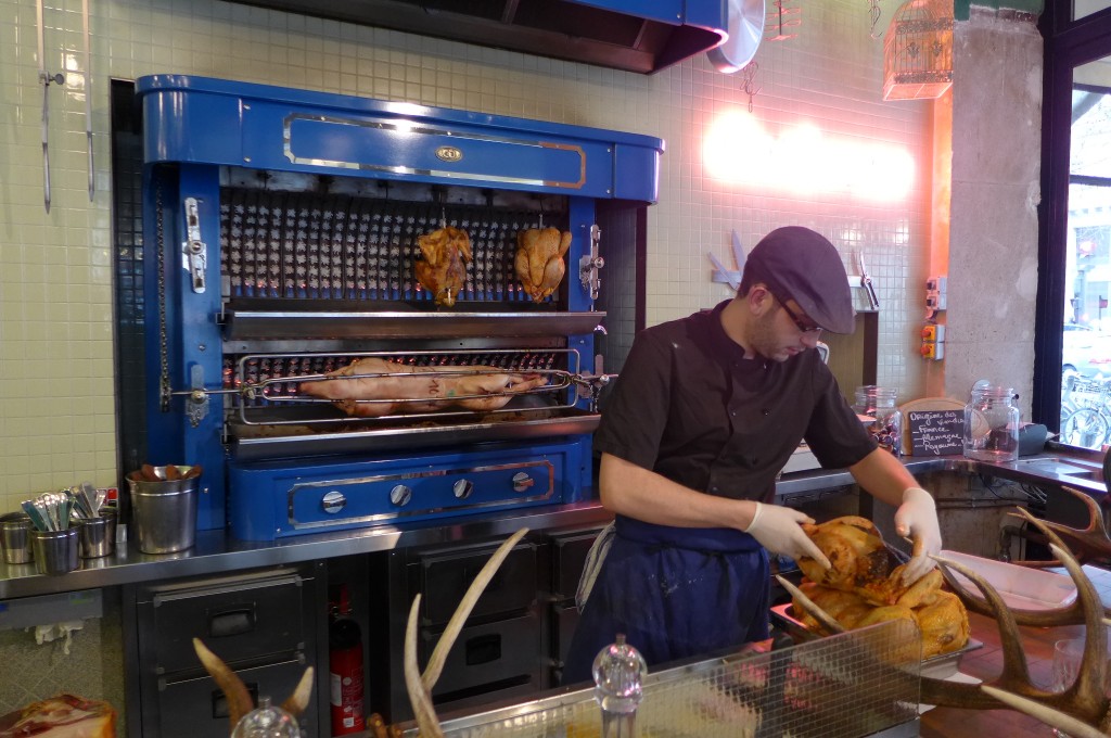 Le coin rôtisserie © GP