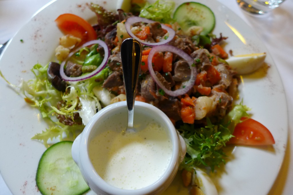 Salade de pot au feu © GP