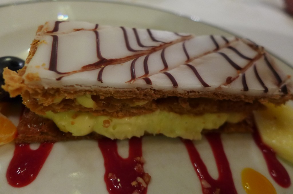 Millefeuille caramélisé à la vanille © GP