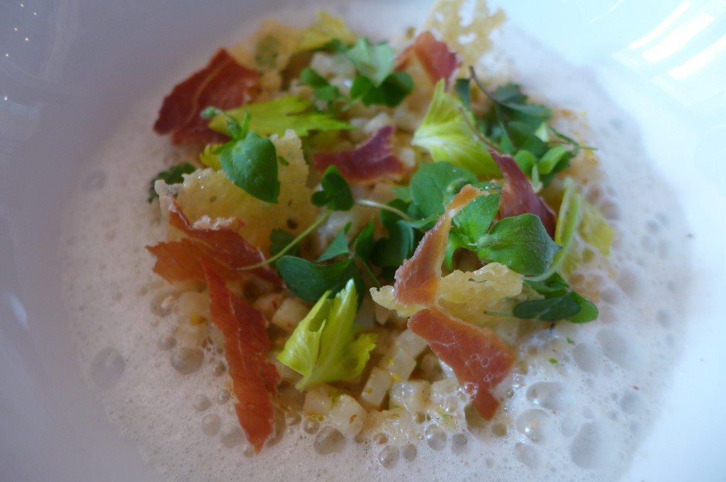 Risotto de céleri au beaufort © GP