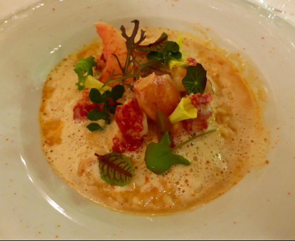 Risotto au homard © AA