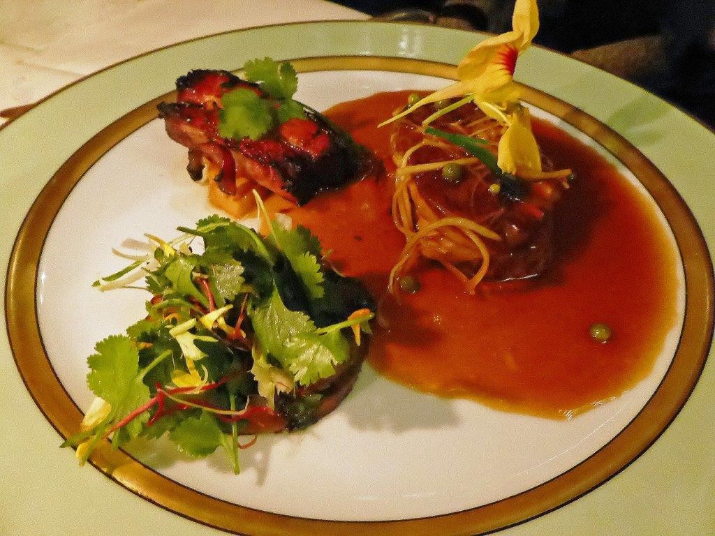 Filet de veau et escalopine de foie gras © AA