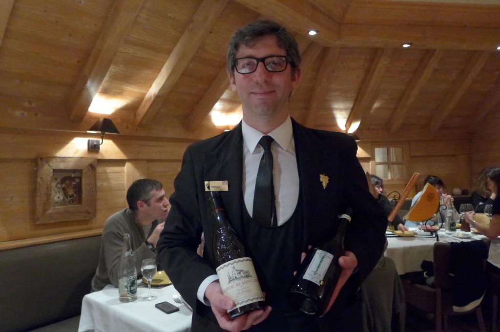 Le service des vins © GP