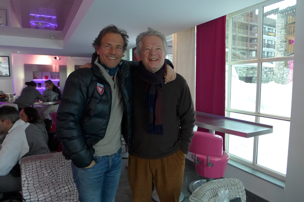 Avec Stéphane Freiss © GP