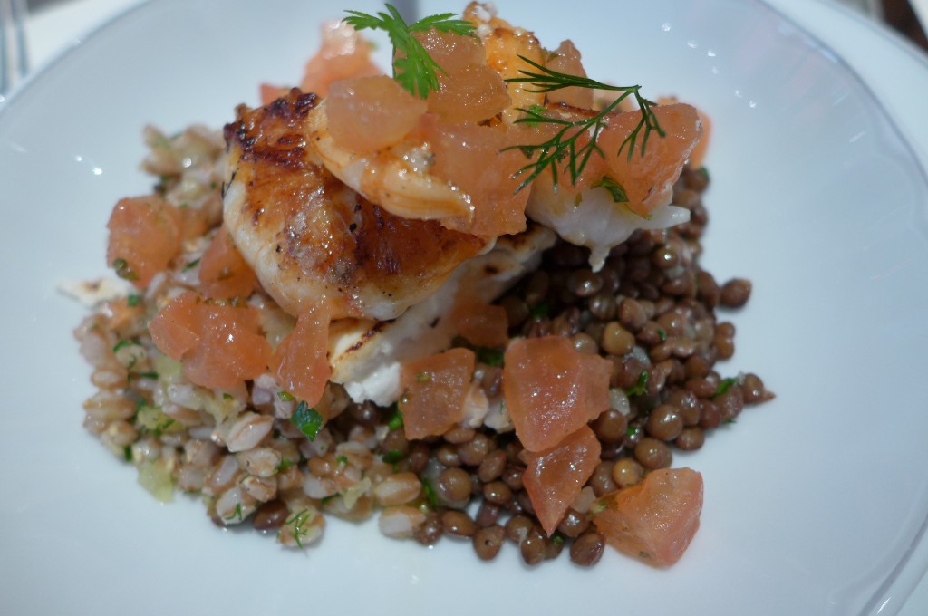 Salade d'épeautre et de lentilles © GP
