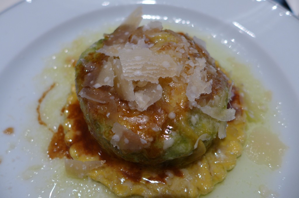 Tortello à l'oeuf © GP