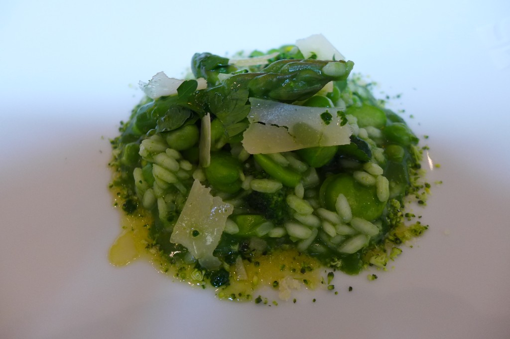 Risotto Acquerello au vert  © GP